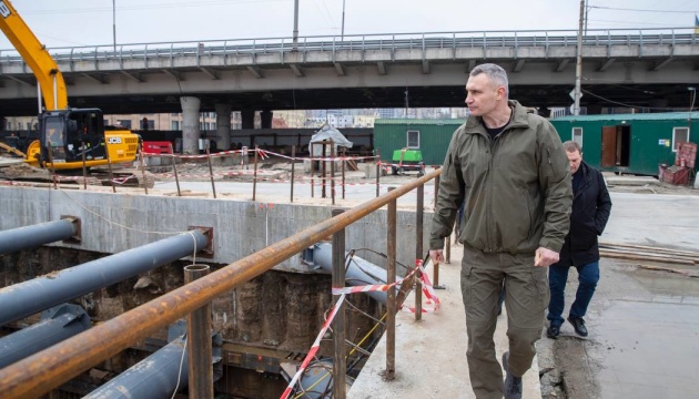 Роботи біля станції метро «Деміївська» виконані на 40% - Кличко