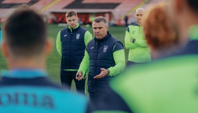 Збірна України з футболу провела тренування на стадіоні «Біліно Поле»