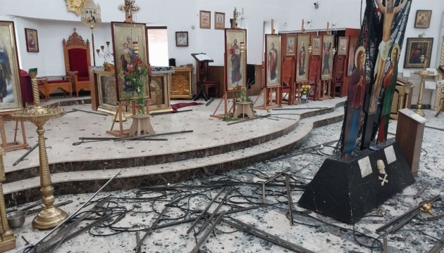 Під час атаки на Київ постраждала церква