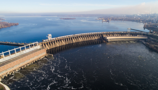 Ukrhydroenergo: No threat of dam breach at Dnipro Hydroelectric Power Plant