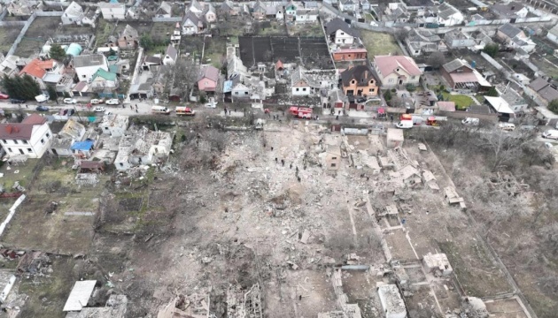 На Запоріжжі внаслідок масованої ракетної атаки пошкоджені та зруйновані 500 будинків
