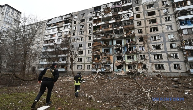 У Запоріжжі внаслідок ракетної атаки зруйновані 10 будинків, пошкоджені 37