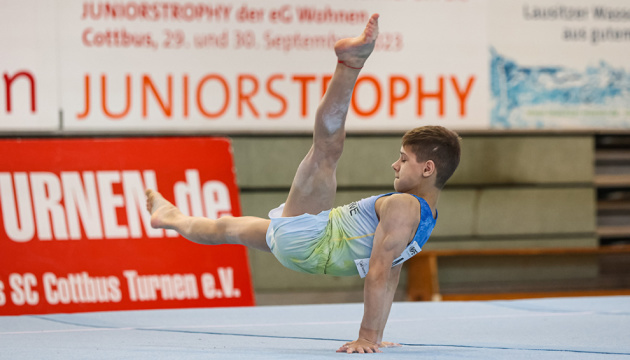 Юний український гімнаст з Мелітополя здобув сім медалей турніру у Берліні