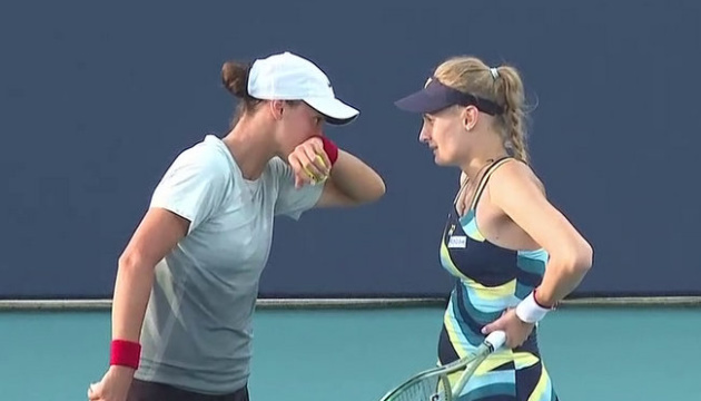 Калініна та Ястремська пробилися до 1/4 фіналу турніру WTA в Маямі у парному розряді