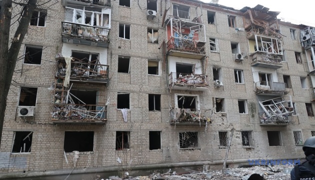 18 edificios dañados en Járkiv tras el ataque ruso
