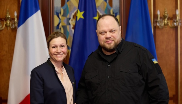 Стефанчук обговорив з головою Національних зборів Франції оборонні потреби України