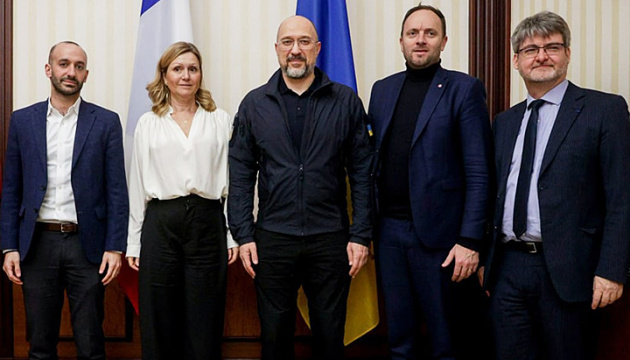 Shmygal se reúne con los parlamentarios de Francia: Hablan de aumentar la ayuda a Ucrania