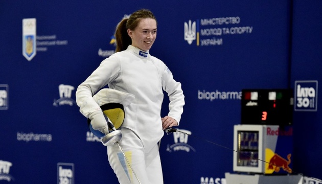 Анна Максименко – чемпіонка України з фехтування на шпагах