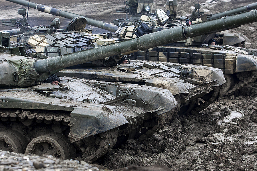 Russian tanks. Photo: mil.ru