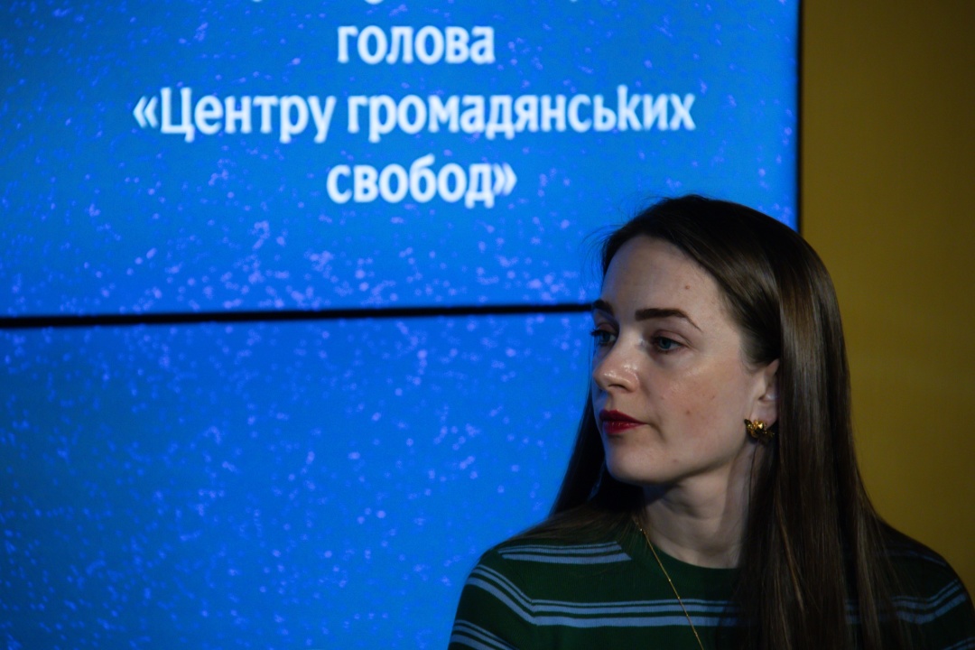 Олександра Матвійчук, правозахисниця, голова «Центру громадянських свобод», Нобелівська лауреатка миру 2022 року