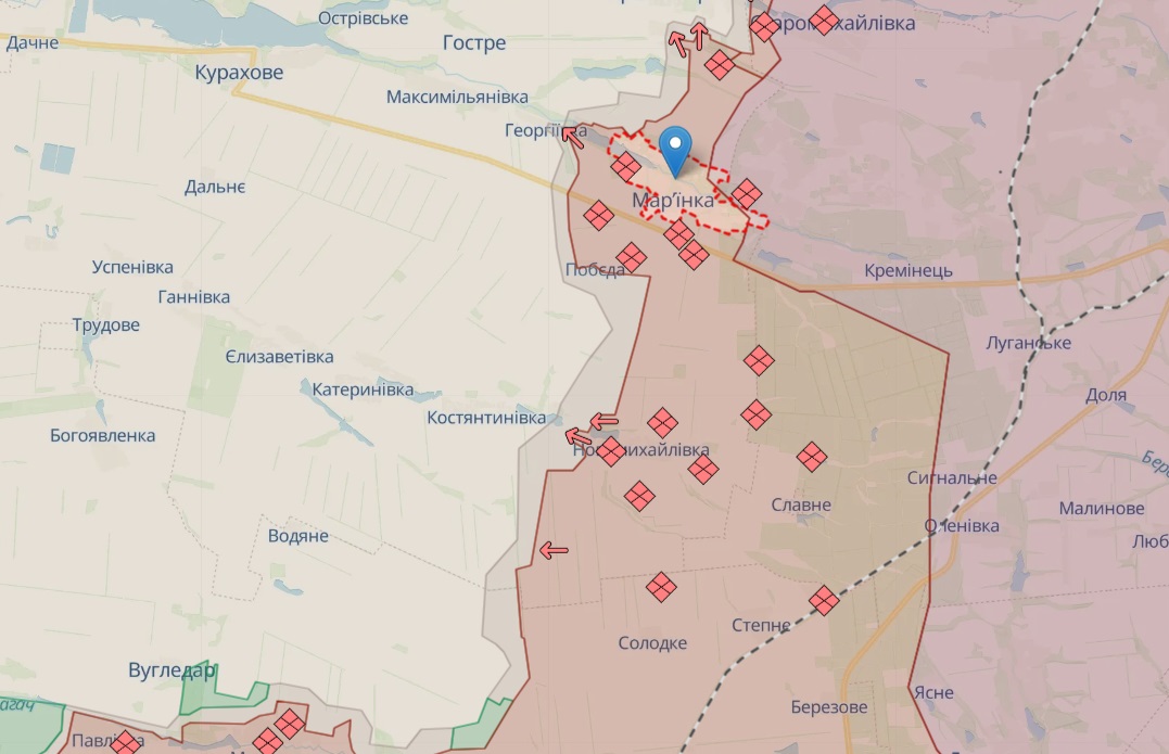 Ситуація на Курахівському та Вугледарському напрямках станом на 30 квітня