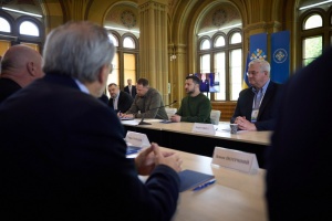 Zelensky se reúne con representantes del Congreso Mundial de Ucranianos