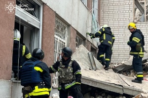 Russian missile attack damages 24 buildings in Chernihiv