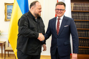 Стефанчук обговорив підтримку України із маршалком Сейму Польщі