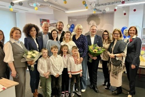 Дружина посла України в Польщі відвідала центр для українських мам і дітей