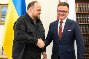 Stefańczuk spotkał się z marszałkiem Sejmu RP - rozmawiali o ochronie ukraińskich miast

