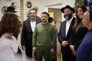 Selenskyj trifft sich mit Vertretern jüdischer Organisationen