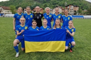 Дівоча збірна України з футболу обіграла словенок на Турнірі розвитку УЄФА
