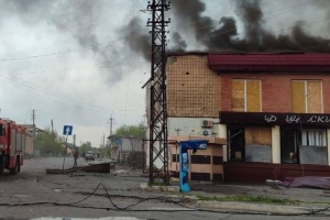 У Вовчанську внаслідок обстрілів пошкоджені понад 15 будинків, є поранений