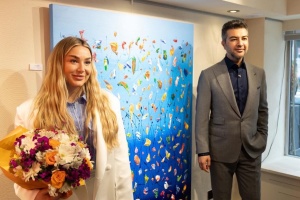 У Стамбулі проходить виставка української художниці-абстракціоністки