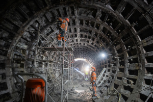 У Києві демонтують тунель між станціями метро «Деміївська» та «Либідська»