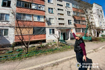 Eine Frau bei Beschuss von Kupjansk verletzt