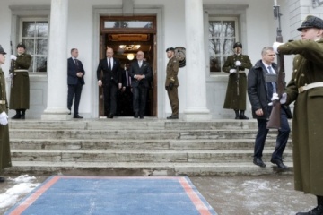 Shmygal se reúne con el presidente de Estonia