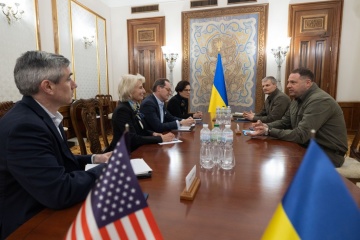 Ukrainian President’s Office hosts meeting with U.S. delegation