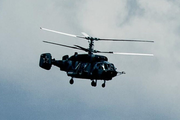 Pletenchuk: Un helicóptero ruso Ka-27 destruido en Crimea