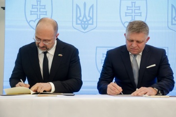 Ukraine, Slovakia sign cooperation roadmap