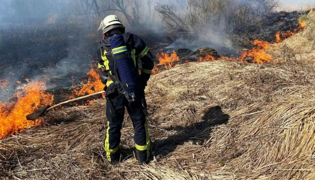 У чотирьох районах Кіровоградщини рятувальники ліквідували 27 пожеж