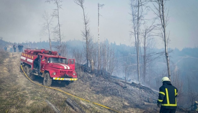 На Київщині внаслідок падіння уламків дронів сталися пожежі у двох районах