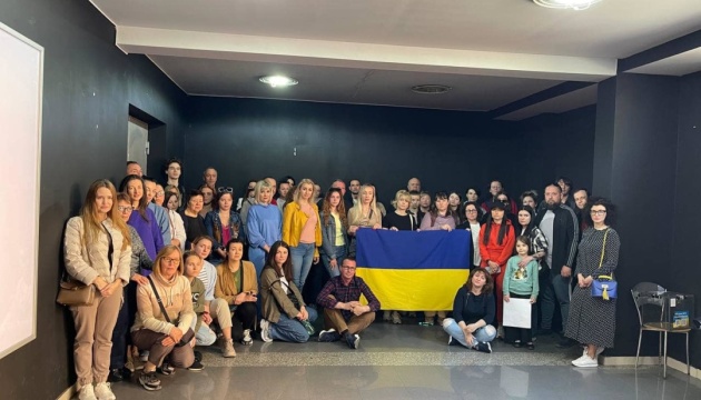 Українці Батумі відвідали показ фільму «Довга Доба»