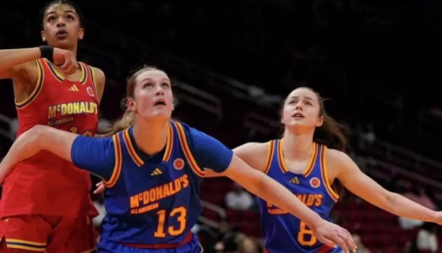 Баскетбол: українка Катерина Коваль зіграла у Матчі всіх зірок шкіл в США