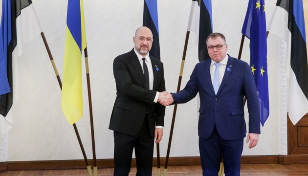 Ukraine's PM begins visit to Estonia