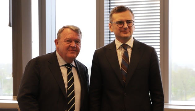 Ukrainian, Danish foreign ministers discuss Ukraine's priority defense needs