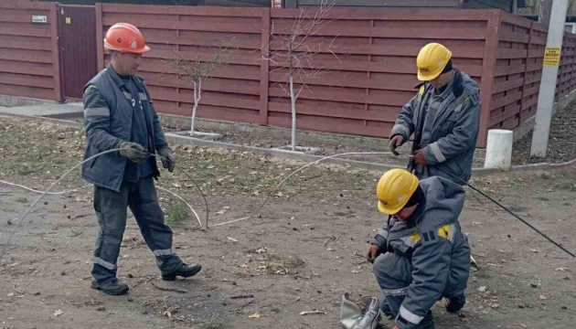 На Київщині відновили 163 лінії електропередачі, пошкоджені буревієм