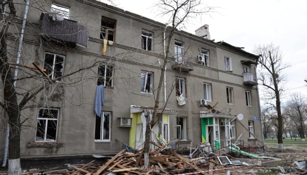 Russian forces damage 12 houses, injure three people in Kharkiv region