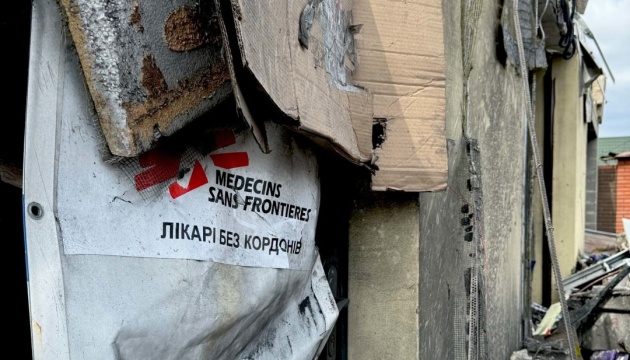 Region Donezk: Russen zerbomben Büro von Ärzte ohne Grenzen in Pokrowsk