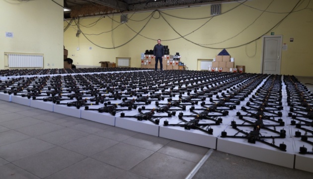 Київщина передасть 600 FPV-дронів військовим