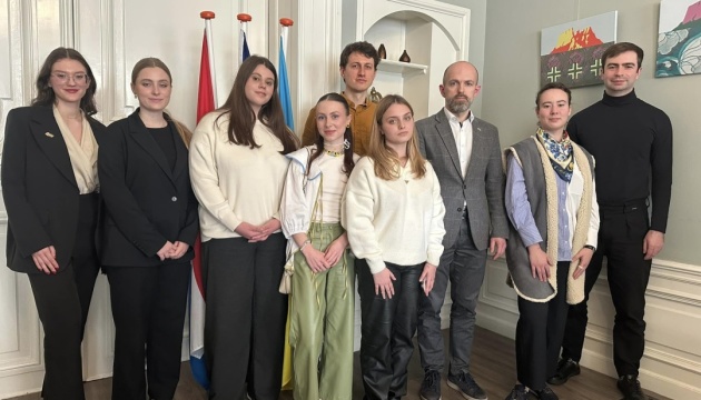 Посол зустрівся з представниками українських студентських асоціацій у Нідерландах