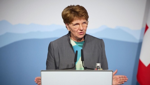 Половина країн на Саміті миру будуть представлені лідерами - президентка Швейцарії