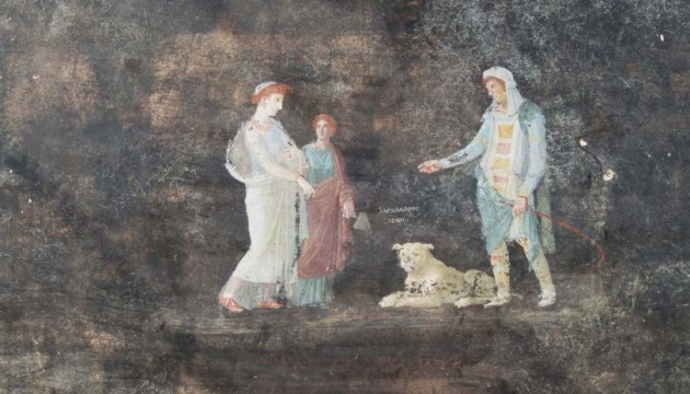 У Помпеях виявили кімнату із фресками про Троянську війну
