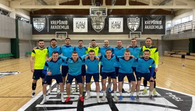 Збірна України з футзалу стартує на турнірі у Литві