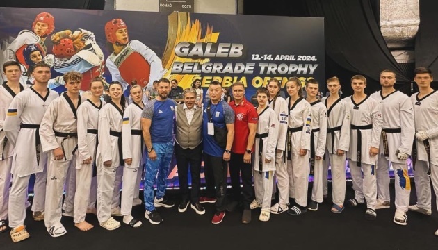 Українці здобули чотири медалі на змаганнях з тхеквондо у Сербії