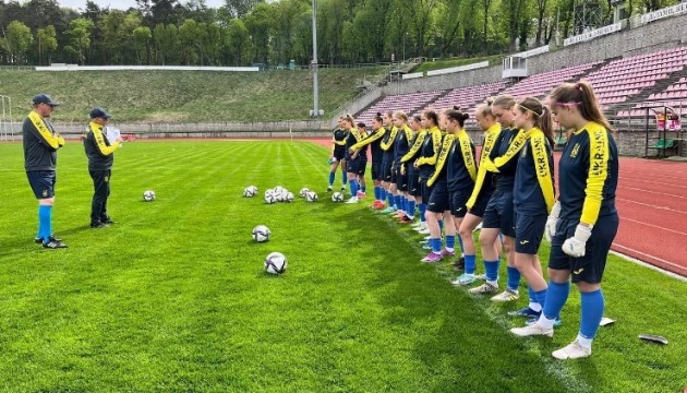 Сьогодні дівоча збірна України з футболу стартує на Турнірі розвитку УЄФА