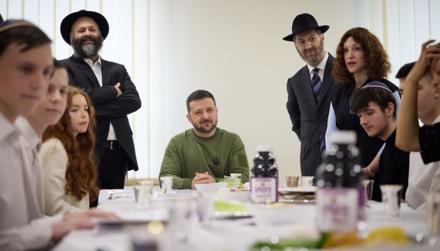 Зеленський зустрівся з представниками іудейських організацій