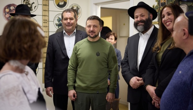 Selenskyj trifft sich mit Vertretern jüdischer Organisationen