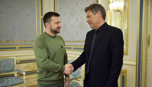 Зеленський і Габек обговорили потреби України в ППО та спільні оборонні проєкти з Німеччиною
