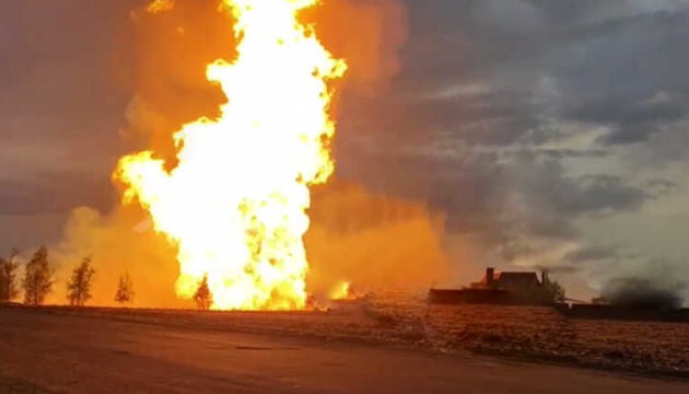 На Харківщині вибухнув газопровід